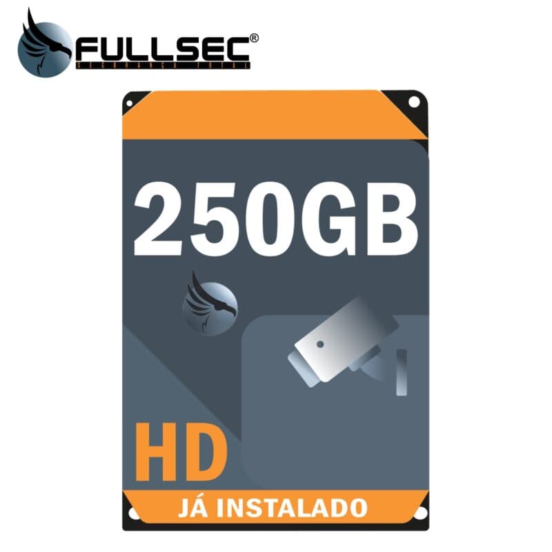 HD-250GB Kit CFTV Fullsec HD-250GB